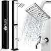 tillvex doccia solare 40L nero/argento inclusa copertura Anteprima dell’immagine prodotto 1