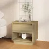 vidaXL Nočný stolík Sonoma Dub 45x34x44 cm odvodený výrobok Náhľad obrázku produktu 1