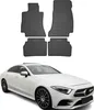 2018-2025 Mercedes CLS Klasse C257 Fußmatten Gummi Schwarz Produktbild-Vorschau 1