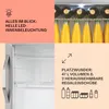 Beersafe L Crystal White Kühlschrank 47 Ltr 2 Böden Glastür Produktbild-Vorschau 4