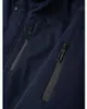 Parka larga para hombre con forro de piel sintética - Azul Vista previa de la imagen del producto 2