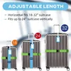 4 Stück Koffergurt mit 2 Stück Gepäckanhänger Set, Produktbild-Vorschau 4