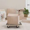 vidaXL Carrello da trasporto 2 pz. Rettangolare 50x35x11,5 Anteprima dell’immagine prodotto 2