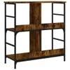 vidaXL Regál Smoked Oak 78,5x33x82 cm odvodený výrobok z Náhľad obrázku produktu 6