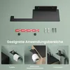 Mai & Mai Toilettenpapierhalter mit Ablage, Klopapierhalter Produktbild-Vorschau 5