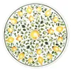 Gartentisch Menton Weiß Zitronenmotiv Ø 55 cm H 70 cm Produktbild-Vorschau 4