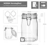 6x NORMA Vorratsglas 1L aus Glas mit Bügelverschluss Produktbild-Vorschau 6
