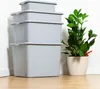 4X Aufbewahrungsbox Kunststoffbehälter Mit Deckel Multibox Produktbild-Vorschau 2