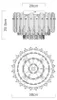 Globo Lighting Deckenleuchte Metall verchromt, Produktbild-Vorschau 12
