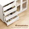 HOMCOM Buffetschrank, Sideboard mit 4 Schubladen, 2 Produktbild-Vorschau 4