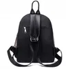 Damenrucksack - Schwarz - Stilvoll und Praktisch - Schule - Produktbild-Vorschau 5