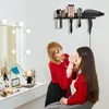 Nástěnný organizér na přístroje pro úpravu vlasů – dřevěný Náhled obrázku produktu 5