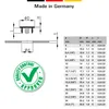 5x Abdeckstopfen runde bohrung 24 mm lochblendstopfen Produktbild-Vorschau 2
