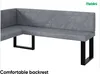 MEBLINI Eckbank für Esszimmer mit ausziehbarem Tisch  - Produktbild-Vorschau 5