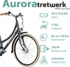 Tretwerk Aurora E Bike 28 Zoll Pedelec Damen Herren 155-185 Produktbild-Vorschau 3