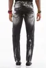 CD496 Herren Streetwear-Jeans mit Waschmuster Produktbild-Vorschau 5
