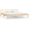 vidaXL Postel z masivního borovicového dřeva 200x200 cm Náhled obrázku produktu 1