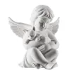 Rosenthal Engel mit Katze Engel mittel Weiss matt Anteprima dell’immagine prodotto 3