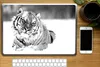 MuchoWow® Laptop Aufkleber Sticker Cover Tiger - Schnee - Produktbild-Vorschau 2
