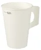 STARPAK Papp-Trinkbecher mit Henkel 0,2 l weiß 80 Stück Produktbild-Vorschau 1