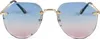 styleBREAKER Damen Piloten Sonnenbrille Rahmenlos mit Produktbild-Vorschau 4