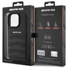 Etui Amg kožené reliéfne línie čierne logo na Iphone 16 Pro Náhľad obrázku produktu 8