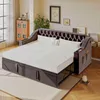 Polsterbett Schlafsofa, 90/180*190 cm, Breitere und Dickere Produktbild-Vorschau 1