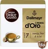 A product shot of Nescafé Dolce Gusto Dallmayr Crema d'Oro coffee capsules. Produktbild-Vorschau