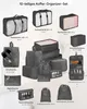10-teiliges Set Packwürfel, Wasserdichter Koffer Organizer Produktbild-Vorschau 6