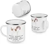 Mr. & Mrs. Panda Emaille Tasse English Springer Spaniel Produktbild-Vorschau 4