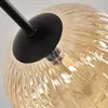Isorella Deckenlampe aus Metall/Riffelglas in Produktbild-Vorschau 6
