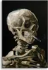 Reprodukcja Vincenta van Gogha Czaszka z palącym się Podgląd zdjęcia produktu 1