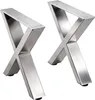 DanDiBo 2x telaio per panca in acciaio inox 43 x 40 cm Anteprima dell’immagine prodotto 11