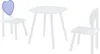 Kindersitzgruppe 'Siljan' Tisch + 2 Stühle mit Herz-Design Produktbild-Vorschau 3