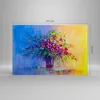 Bild auf Leinwand - Leinwandbild - Blumen Vase - 120x80cm - Produktbild-Vorschau 3