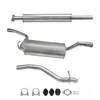 Auspuffanlage FORD FOCUS MK2 & C-Max 1.6 Ti/1.8/2.0 ab. Bj. Produktbild-Vorschau 1
