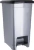 Orion | Odpadkový koš s pedálovým mechanismem - 15 l - Šedý Náhled obrázku produktu 1
