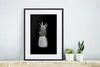 MuchoWow® Gerahmtes Poster Ananas mit spitzen Blättern auf Produktbild-Vorschau 6