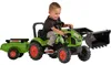 Tracteur à pédales FALK Claas chargeur + remorque 2 - 5 ans Voir les images du produit 9