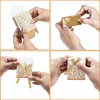 50 Stück Süßigkeiten Geschenkboxen, Golden Papier Produktbild-Vorschau 3