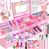 Komplettes Kinder Make-up Set für Mädchen - 59 Teile Produktbild-Vorschau 1