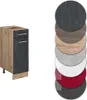 Küchenunterschrank Vicco R-Line Schwarz Beton 30 cm ohne Produktbild-Vorschau 5