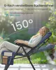 SONGMICS Campingstuhl faltbar, 2er Set, 95°-150° Produktbild-Vorschau 5
