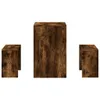 Three wooden cube-shaped tables of varying heights against a white background. Náhled obrázku produktu