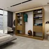 BEAUTYSOFA Kleiderschrank MARIO II 240 cm Eiche Artisan – Produktbild-Vorschau 4