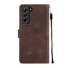 Hülle für Samsung Galaxy S21 FE Prägung Flip Leder Produktbild-Vorschau 4