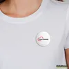 Huuraa Button Bester Patenonkel Herz 25mm rund mit Produktbild-Vorschau 2
