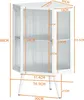STILVORA badmeubel met deur van gehard glas, onderkast met Productafbeelding-voorbeeld 7