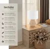 Stolní lampa Lignea Lux z juty v boho stylu, 60 W - Náhled obrázku produktu 8
