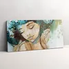 Abstrakte Frau – Leinwandbild Wandbild – 100x50 cm – Produktbild-Vorschau 1
